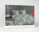 Pościel bawełniana 160x200 zielona biała geometria 5253 B Bawełna 48