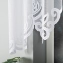 POLA Firanka żakardowa gotowa, szerokość 250 x wysokość 130cm, kolor 001 biały 019368/FBL/001/250130/1