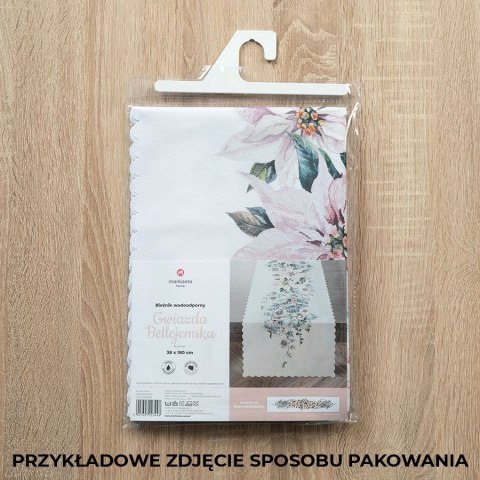 GWIAZDA BETLEJEMSKA Obrus wodoodporny, 140x180cm, kolor 002 różowo-niebieski (do wyczerpania zapasu) PBN010/KSP/C02/140180/1