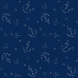 Pielucha wielorazowa dla dorosłych z wkładem - KOTWICE