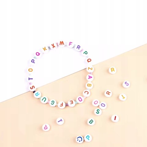 Kreatywny zestaw koralików do tworzenia biżuterii koraliki żyłki N095-A