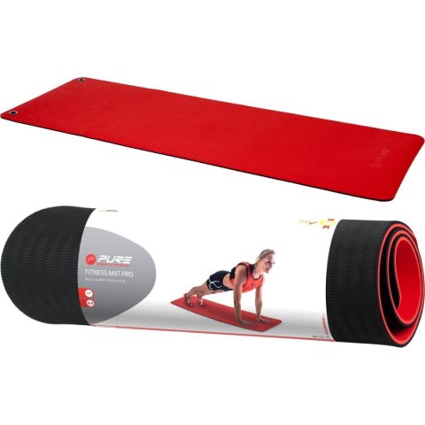 MATA DO ĆWICZEŃ TPE POMARAŃĆZOWO -CZARNA 173x61x1CM PURE 2 IMPORVE