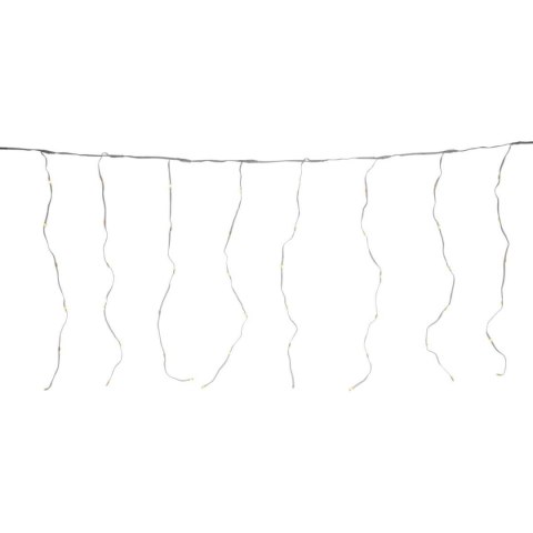 LAMPKI CHOINKOWE KURTYNA ŚWIETLNA ZEW/WEW 120 LED 300X60CM Z PILOTEM CIEPŁY BIAŁY