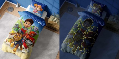 Pościel świecąca w ciemności 140x200 Psi Patrol PP 29 Licencyjna 26