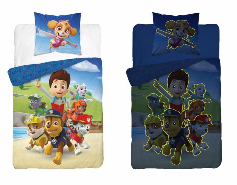 Pościel świecąca w ciemności 140x200 Psi Patrol PP 29 Licencyjna 26