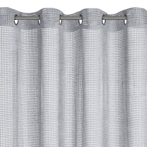 Firana gotowa 140x250 Neli srebrna Eurofirany