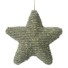 Ozdoba świąteczna 10x3x10 Irin zielona Eurofirany