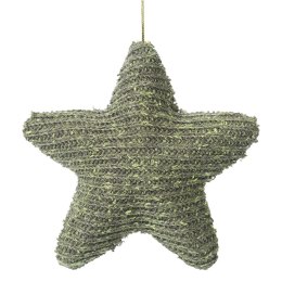 Ozdoba świąteczna 10x3x10 Irin zielona Eurofirany