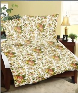 Pościel z kory 160x200 z jedną poszewką 70x80 58/1 Mostowiak zapinana na guziki