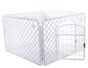 Zagroda dla Psa 90x90x60cm Biała