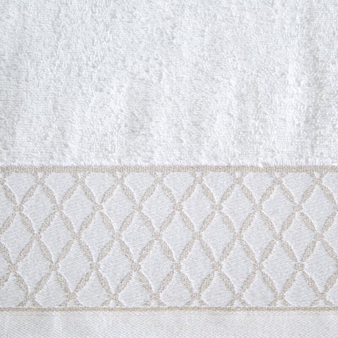 Ręcznik Layla 30x50 biały 500 g/m2 frotte bawełniany Eurofirany