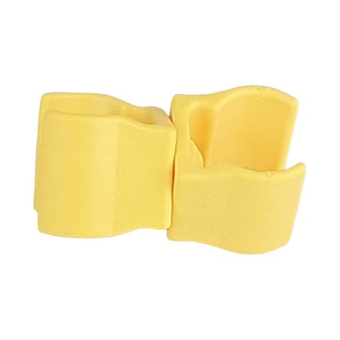 Złączka obrotowa do tyczek żółta