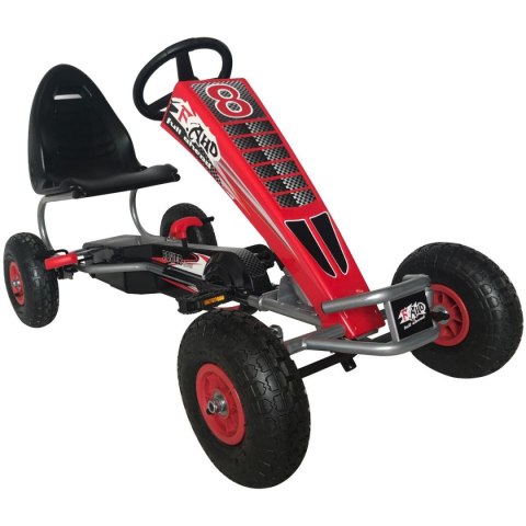 GOKART AUTO NA PEDAŁY ENERO 14 CZERWONY