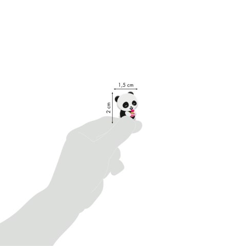 Naklejki 3D wypukłe Pandy