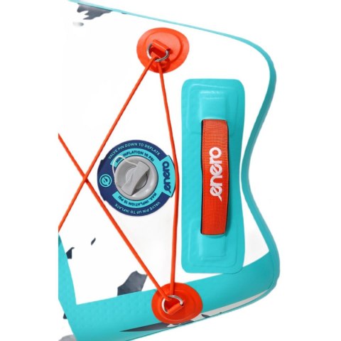 ZESTAW - DESKA SUP 140KG DMUCHANA ENERO 320x91x15CM SEA