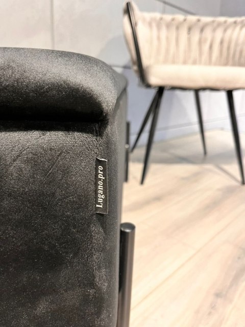 PUFA kufer Lugano LUZZI DIAMOND GREY VELVET 95