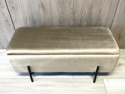 PUFA kufer Lugano LUZZI BEIGE VELVET 95