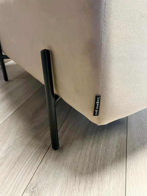 PUFA kufer Lugano LUZZI BEIGE VELVET 95