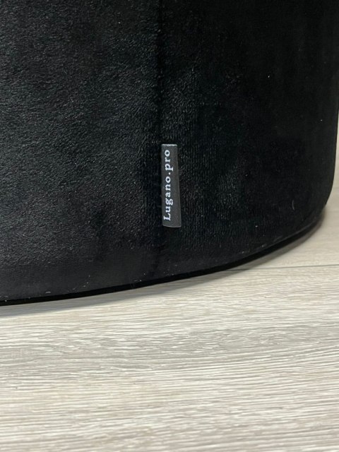 PUFA siedzisko Lugano OREO BLACK VELVET