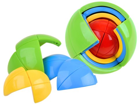 Gra logiczna KULA 3D PUZZLE łamigłówka Piłka - kolorowa zagadka GR0067