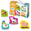 Puzzle Baby zwierzęta na wsi Trefl 36070