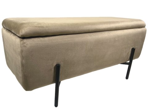 PUFA kufer Lugano LUZZI BEIGE VELVET 95