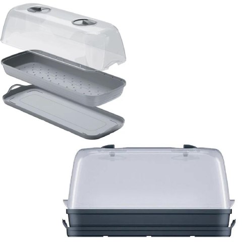 SZKLARNIA RESPANA TABLE GREENHOUSE 2 - ANTRACYT