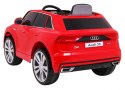 Audi Q8 Lift na akumulator dla dzieci Czerwony + Pilot + EVA + Wolny Start + MP3 USB + LED