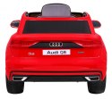 Audi Q8 Lift na akumulator dla dzieci Czerwony + Pilot + EVA + Wolny Start + MP3 USB + LED