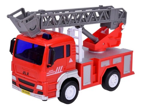 Duży zestaw Pojazdy strażackie z dźwiękiem + Kask Straż Pożarna ZA5146