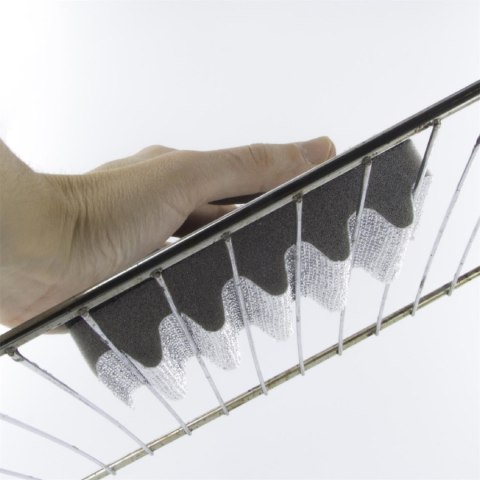 Gąbka do czyszczenia rusztu czerwona