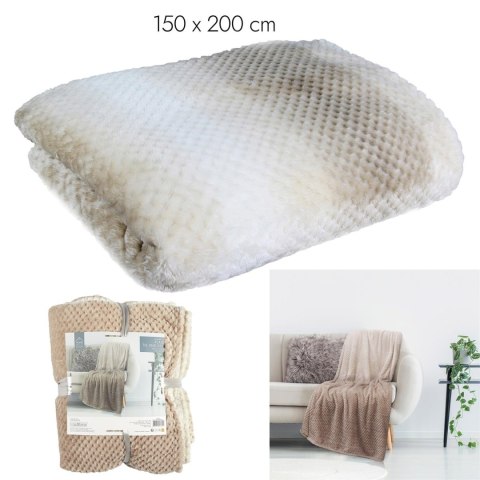 Koc Honey beżowy 150x220cm