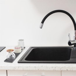 Mata ociekacz wąska czarna