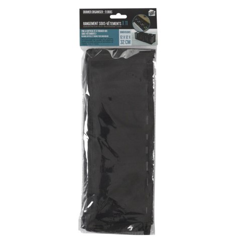 Organizer do szuflady na podkoszulki czarny