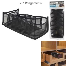 Organizer do szuflady z bielizną czarny