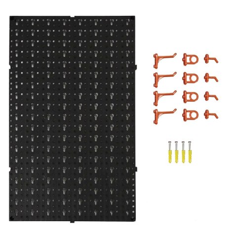 Panel ścienny do przechowywania narzędzi 16 elementów