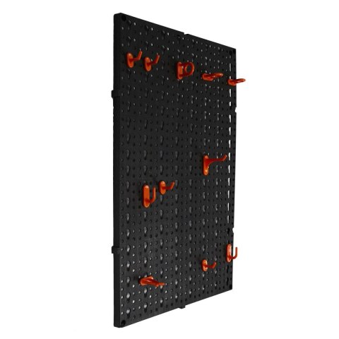 Panel ścienny do przechowywania narzędzi 16 elementów