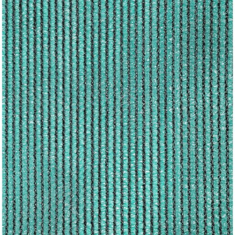 SIATKA CIENIUJĄCA 140G/M2 CZARNO ZIELONA ROLKA 1.5X10M SASKA GARDEN