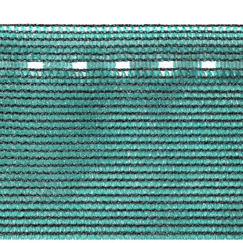 SIATKA CIENIUJĄCA 140G/M2 CZARNO ZIELONA ROLKA 1.5X25M SASKA GARDEN