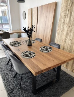 Zestaw podkładek na stół okrągłych 4D - ZEBRA NEW