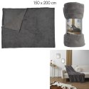 Pled Molleton szary 150x200cm