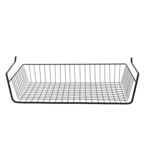 Podwieszany kosz podpółkowy L czarny