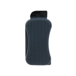 Skrobak z gąbką silikonowy szary