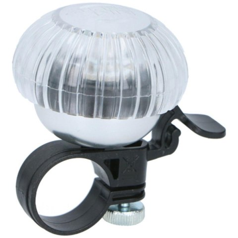 DZWONEK ROWEROWY LED 6X4CM XQMAX