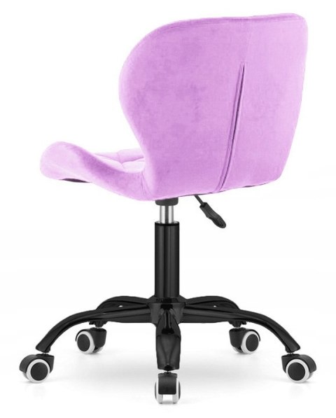 Krzesło obrotowe VASTO OFFICE VELVET VIOLET SMOKE