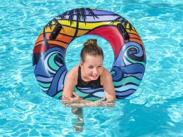 Bestway dmuchane Koło do pływania z uchwytami 91 cm 10 + 36350