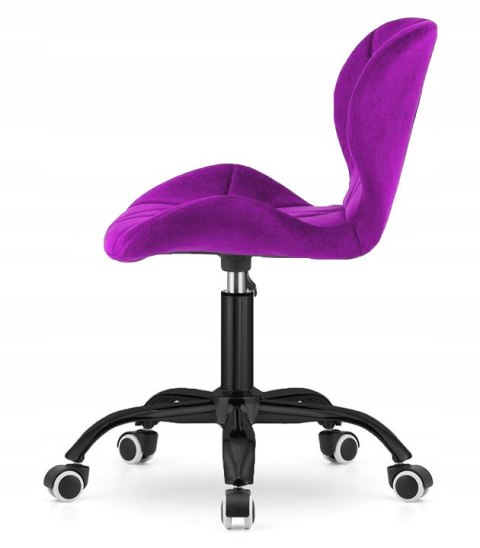 Krzesło obrotowe VASTO OFFICE VELVET PURPLE SMOKE