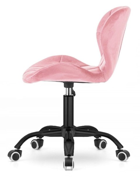 Krzesło obrotowe VASTO OFFICE VELVET PINK SMOKE