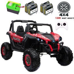 MEGA AUTO BUGGI 4X4 , PANEL , MIĘKKIE KOŁA EVA, MIĘKKIE SIEDZENIE FULL OPCJA 2X 12V, LAKIER/XMX603