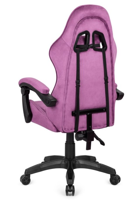 Fotel obrotowy gamingowy HERO ENZO PURPLE ALCANTARA
